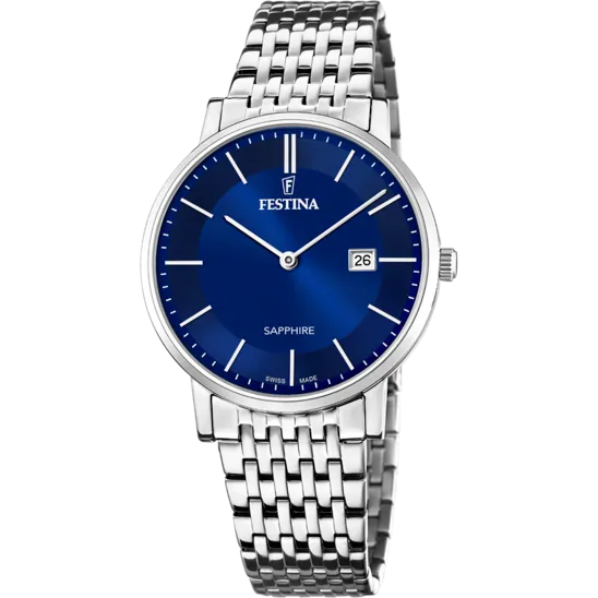 Reloj De Hombre Festina Swiss Made Classics F20018/2