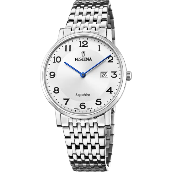 Reloj De Hombre Festina Swiss Made Classics F20018/4