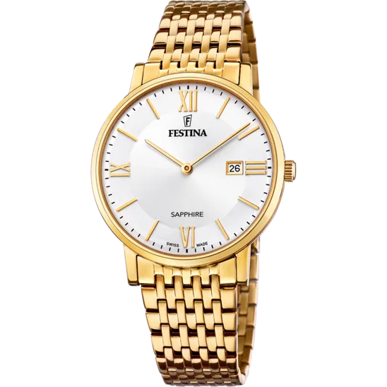 Reloj De Hombre Festina Swiss Made Classics F20020/1