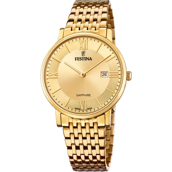Reloj De Hombre Festina Swiss Made Classics F20020/2