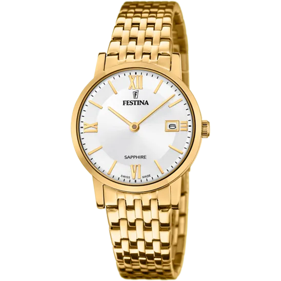Reloj De Mujer Festina Swiss Made Classics F20021/1