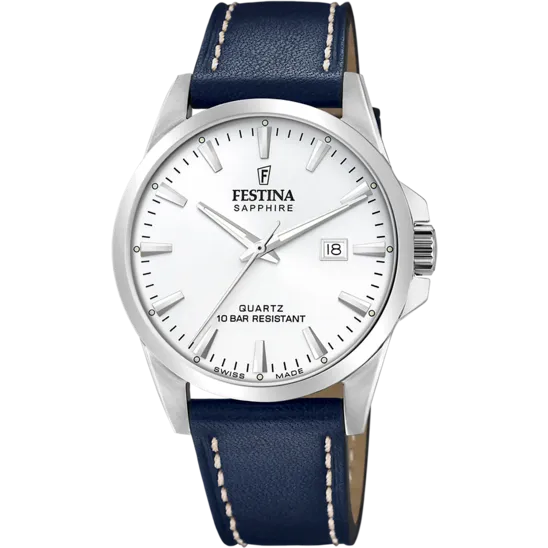 Reloj De Hombre Festina Swiss Made Classics F20025/2