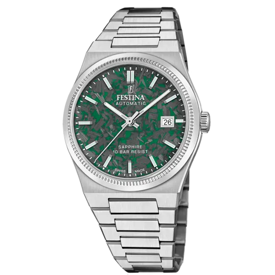 Reloj De Hombre Festina Swiss Made Automatic F20028/b