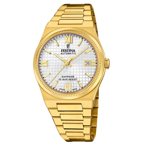 Reloj De Hombre Festina Swiss Made Rivé F20032/1