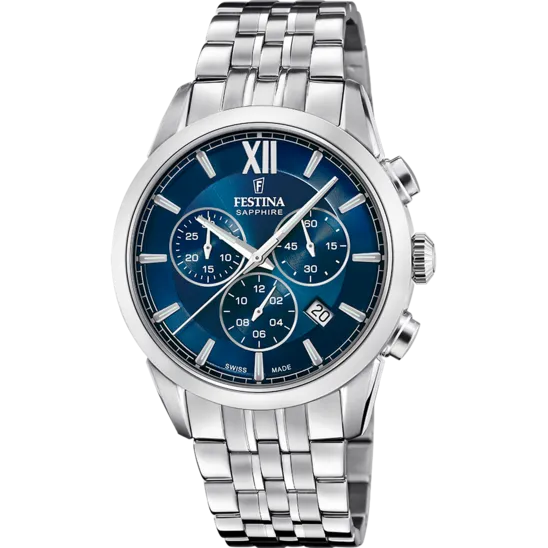 Reloj De Hombre Festina Swiss Made Chrono F20040/2