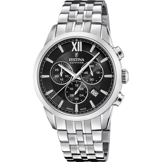 Reloj De Hombre Festina Swiss Made Chrono F20040/4