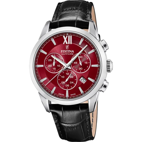 Reloj De Hombre Festina Swiss Made Chrono F20041/5