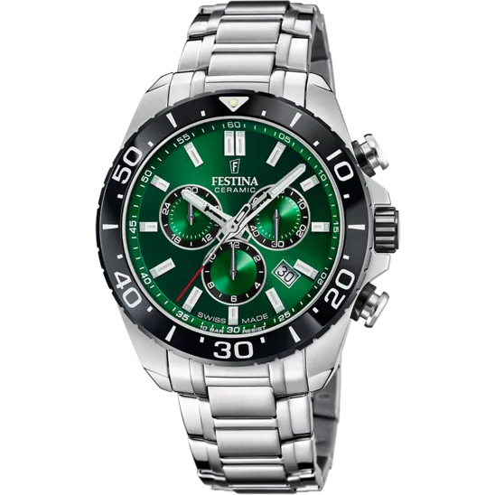 Reloj De Hombre Festina Swiss Made Chrono F20042/3