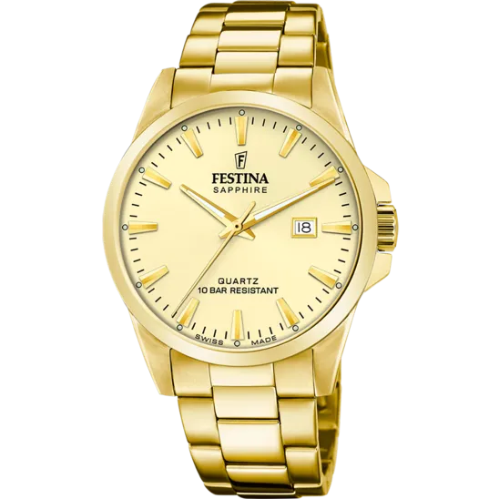 Reloj De Hombre Festina Swiss Made Classics F20044/4