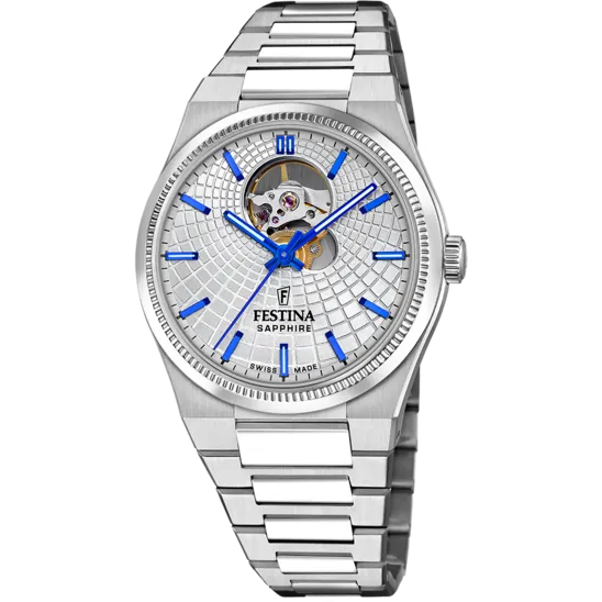 Reloj De Hombre Festina Swiss Made Rivé F20053/1