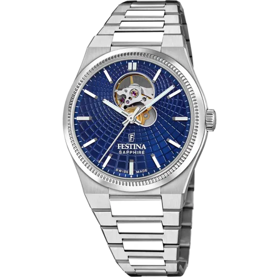 Reloj De Hombre Festina Swiss Made Rivé F20053/2