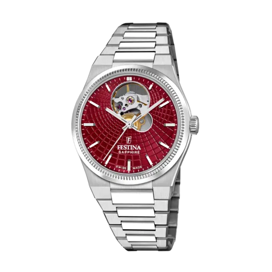 Reloj De Mujer Festina Swiss Made Automatic F20054/a