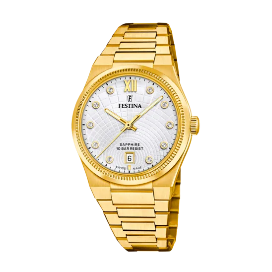 Reloj De Mujer Festina Swiss Made Rivé F20058/1
