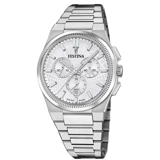 Reloj De Hombre Festina Swiss Made Rivé F20059/1
