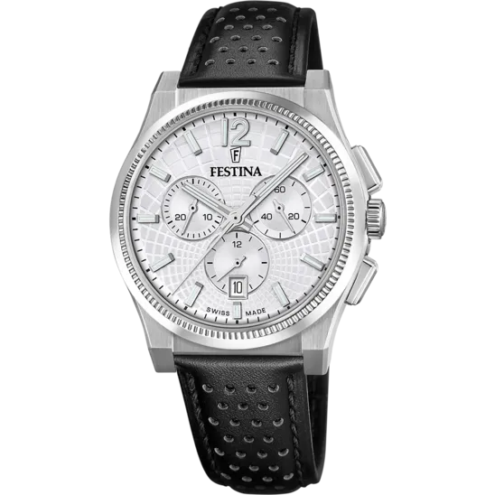Reloj De Hombre Festina Swiss Made Rivé F20060/1