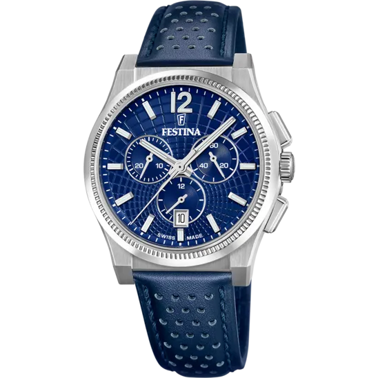 Reloj De Hombre Festina Swiss Made Rivé F20060/2