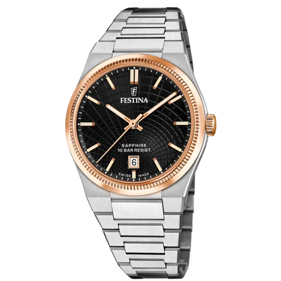 Reloj De Hombre Festina Swiss Made Rivé F20065/4