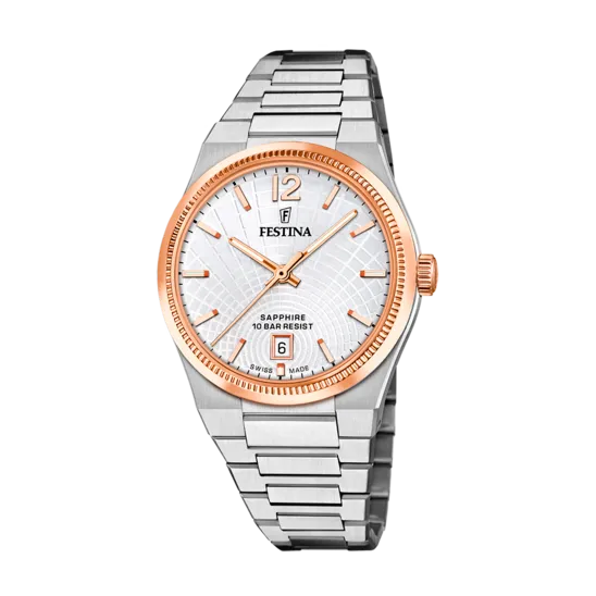 Reloj De Mujer Festina Swiss Made Rivé F20066/2