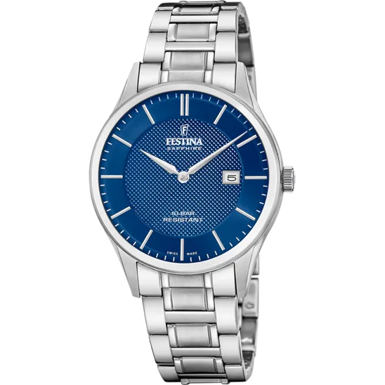 Reloj De Hombre Festina Swiss Made Classics F20067/4