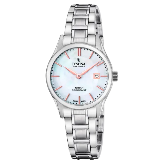 Reloj De Mujer Festina Swiss Made Classics F20068/2