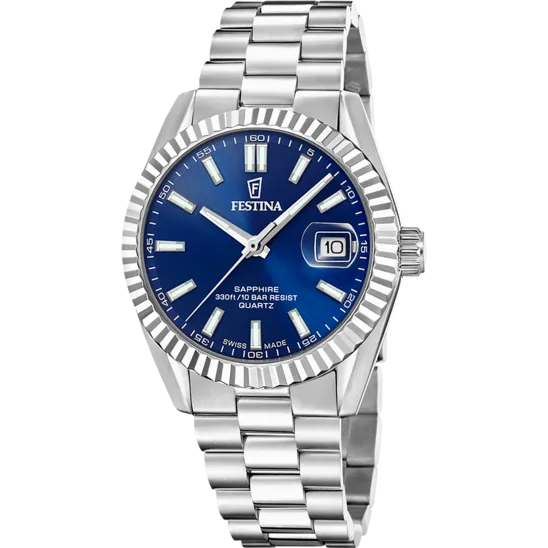 Reloj De Hombre Festina Swiss Made Classics F20084/b