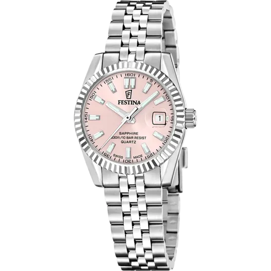 Reloj De Mujer Festina Swiss Made Classics F20087/2