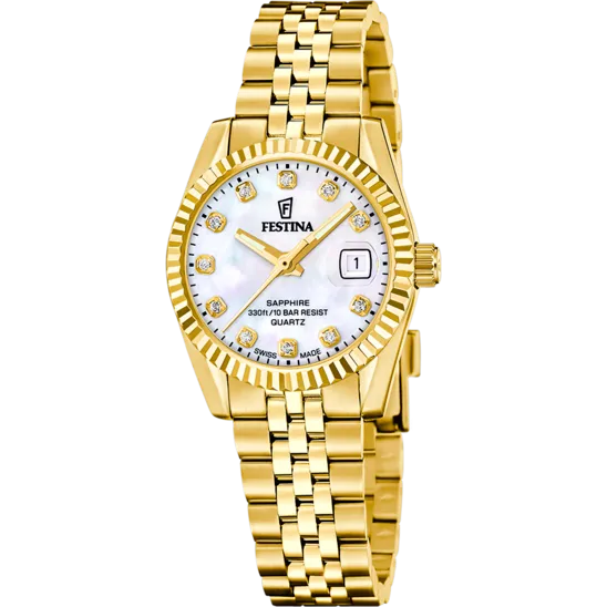 Reloj De Mujer Festina Swiss Made Classics F20089/1