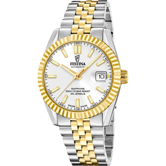 Reloj De Hombre Festina Swiss Made Automatic F20091/1