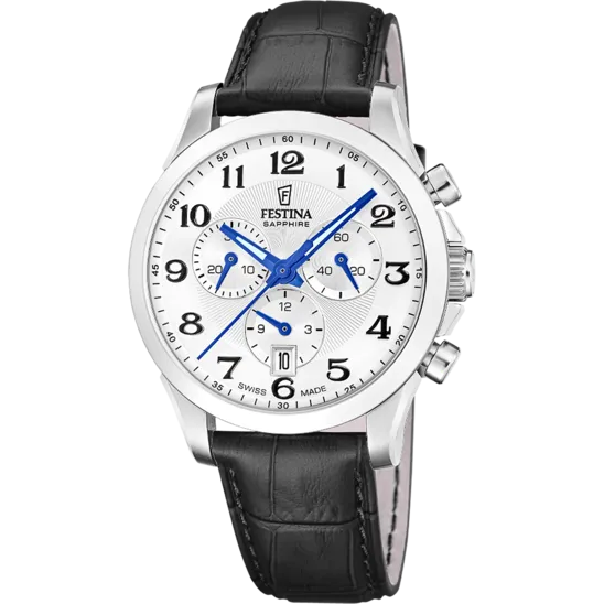 Reloj De Hombre Festina Swiss Made Chrono F20094/1