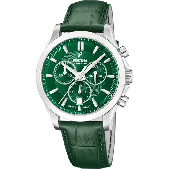 Reloj De Hombre Festina Swiss Made Chrono F20094/4