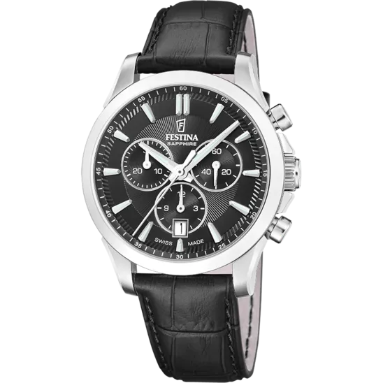 Reloj De Hombre Festina Swiss Made Chrono F20094/5