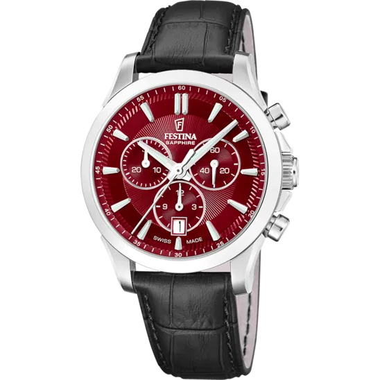 Reloj De Hombre Festina Swiss Made Chrono F20094/6