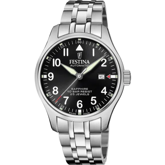Reloj De Hombre Festina Swiss Made Automatic F20151/d