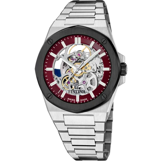 Reloj De Hombre Festina Swiss Made Automatic F22008/2