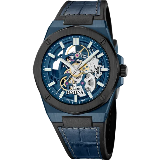 Reloj De Hombre Festina Swiss Made Automatic F22011/1