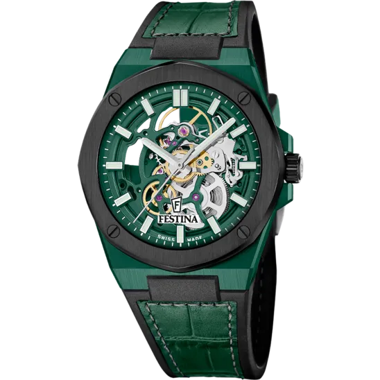Reloj De Hombre Festina Swiss Made Automatic F22013/1