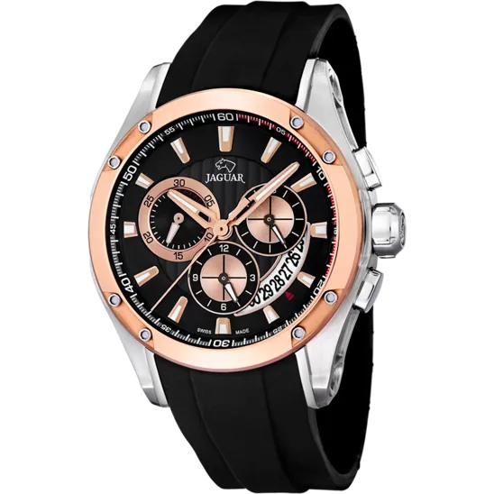 Reloj Suizo De Hombre Jaguar Special Edition Negro J689/1