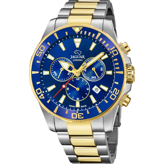 Reloj Suizo De Hombre Jaguar Executive Pionnier Azul J862/1