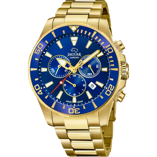 Reloj Suizo De Hombre Jaguar Executive Pionnier Azul J864/2