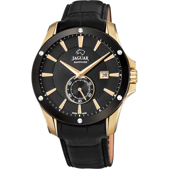 Reloj Suizo De Hombre Jaguar Acamar Negro J881/1