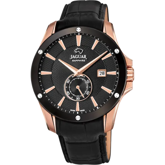 Reloj Suizo De Hombre Jaguar Acamar Negro J882/1