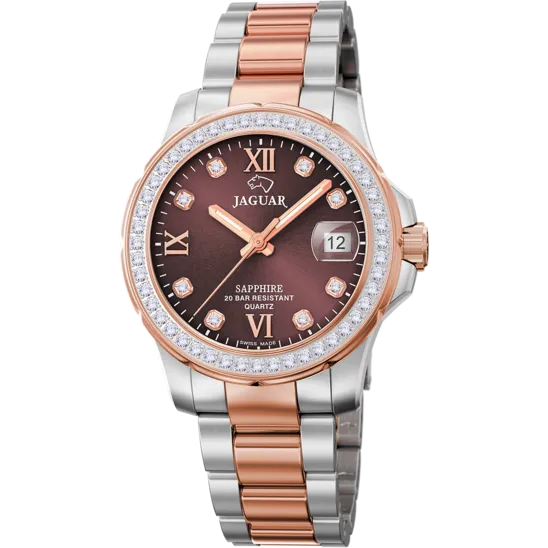 Reloj Suizo De Mujer Jaguar Executive Dame Marrón J894/2