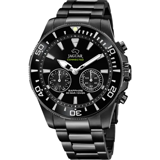 Jaguar Nueva I-size J929/a Negro Acero Inoxidable, Hombre