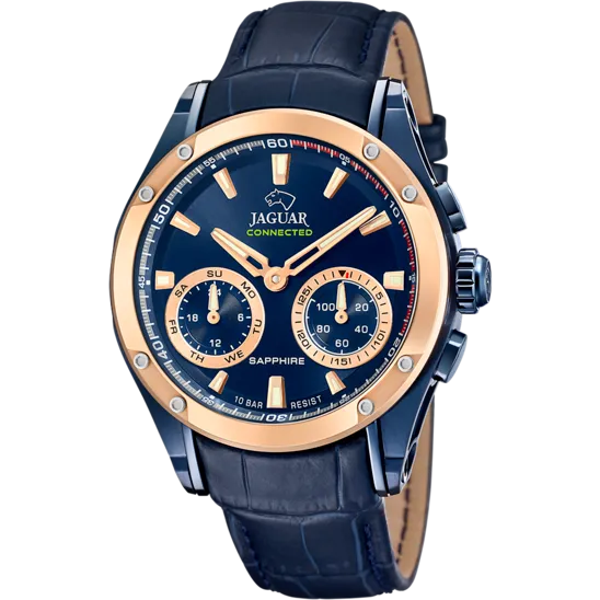 Reloj De Hombre Jaguar Connected Men Azul J960/1