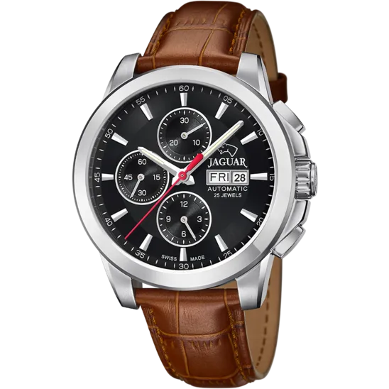 Reloj Suizo De Hombre Jaguar Le Chronographe Negro J975/4
