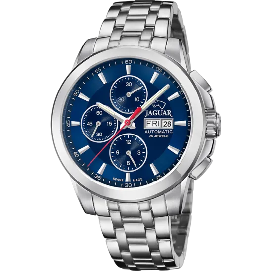 Reloj Suizo De Hombre Jaguar Le Chronographe Azul J978/6