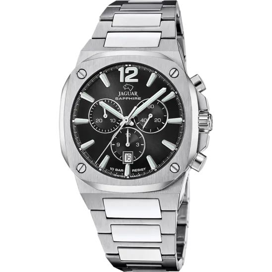 Reloj Suizo De Hombre Jaguar Rc Negro J1025/3