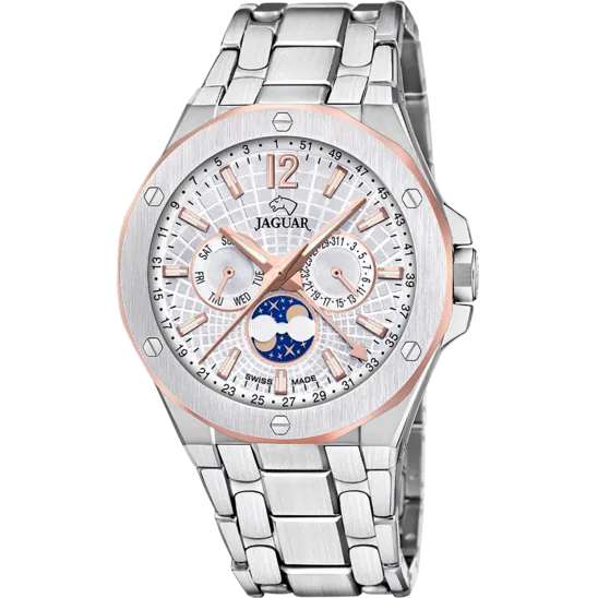 Reloj Jaguar Swiss Made J1039/1 Plateado Hombre
