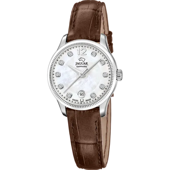 Reloj Jaguar Swiss Made J1046/2 Beige Mujer