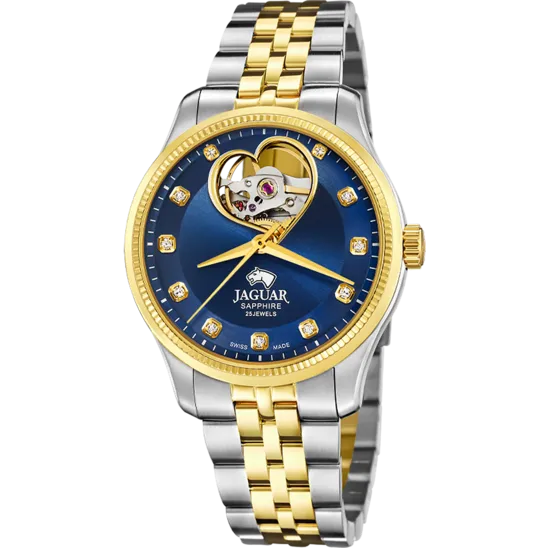 Reloj De Mujer Jaguar Swiss Made Automatic Balancier J995/6